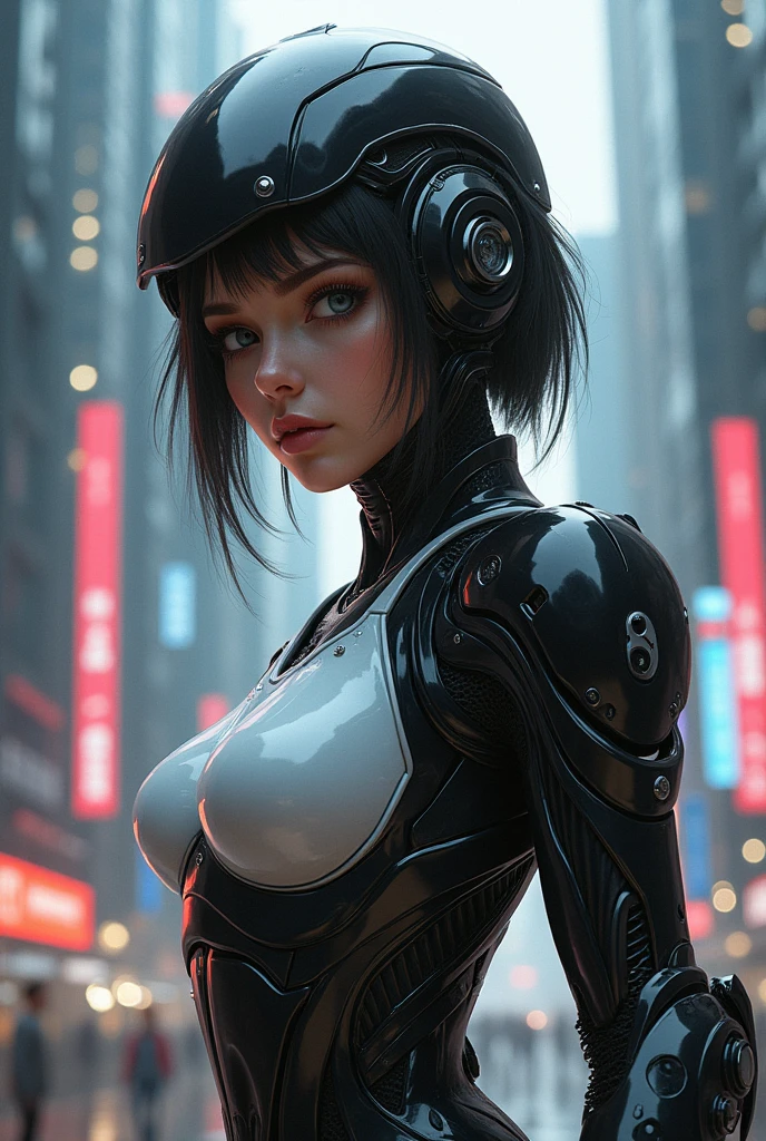 Arafed woman wearing bikini and headphones posing for a photo, science fiction characters, cyberpunk 20 years. I&#39;m a model girl, science fiction woman, science fiction woman, akihiko yoshida. unreal engine, futuristic clothes and helmet, beautiful cyberpunk female model, photorealistic perfect body, science fiction womanキャラクター, Quieter than Metal Gear Solid, Smooth and shiny skin
