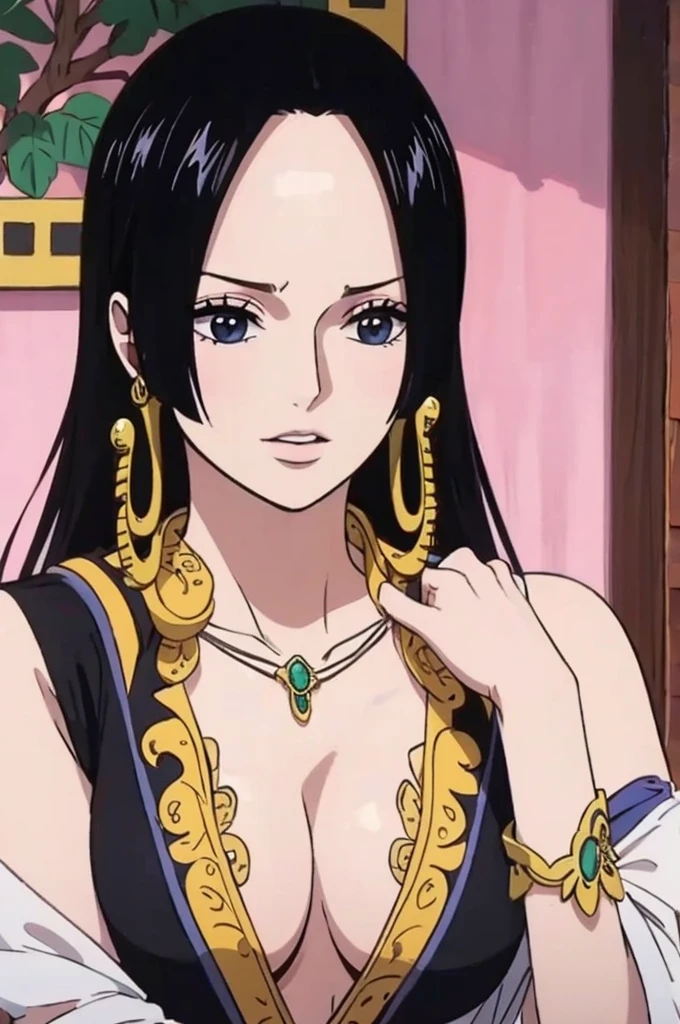 best quality, masterpiece, highly detailed,1girl, ((rose)), (vine), cage, bandage, red rope, (detail light), falling rose petals, Boa Hancock,, (masterpiece:1.5), Detailed Photo, Smiling,(8K, Photorealistic, Best Quality: 1.4), (1girl), Beautiful Face, (anime realistic Face), (Black Hair, long Hair: 1.3), Beautiful Hairstyle, Realistic eyes, beautiful detail eyes, (realistic skin), beautiful skin, (sweater), absurd, attractive, ultra high resolution, ultra realistic, high definition, golden ratio,