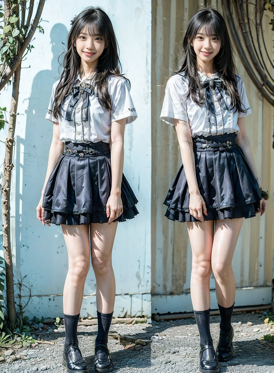 Sexy five-year-old child-girl miniskirt