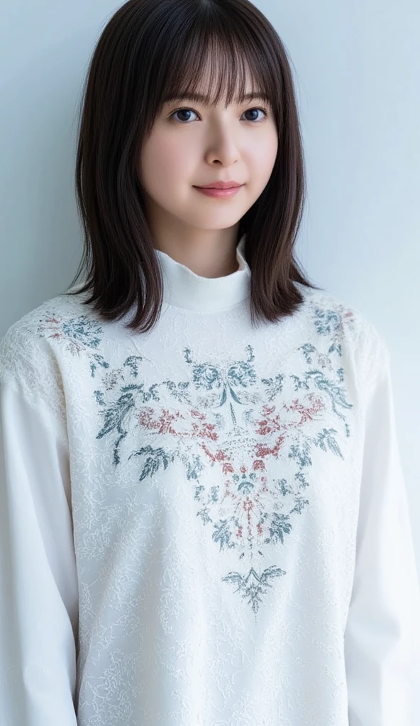 32K, masterpiece, masterpiece,  realistic ,  very detailed,    photo of a slender girl,  high res,  faces that Japanese men really like.,  Smoother Light  ,  Official Art,  Depth of Written Boundary,  bright light, close,  detailed face , smile,  Beautiful Details in the Eyes , 19 years old Korean,  cute,  real skin texture deep into the night, T-Shirts,
