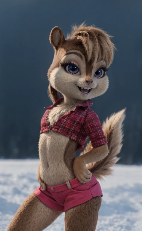 Brittany_Miller, One, chipmunk ,  eyes, drawn  , eye shadow ,  eyelashes eyeliner  ,feminine, young  , fur trim , 3d Model,Slim, ,  ,   sexy body   , 18+,   in first person.   Action on the smartphone screen , chipmunk  звонит по видео связи зрителю, the viewer sees the chipmunk  via smartphone ,light erotica, Model,   small round chest  , , a tail sticking out    , fluffy, ( a little fat  :0.3), Cute, (small ears), (short muzzle),   long slanting bangs,    long hair on the back on the bun clip, голубые eyes  , detailed fur,   perfect teeth  , slightly flirty  , beautiful view,   