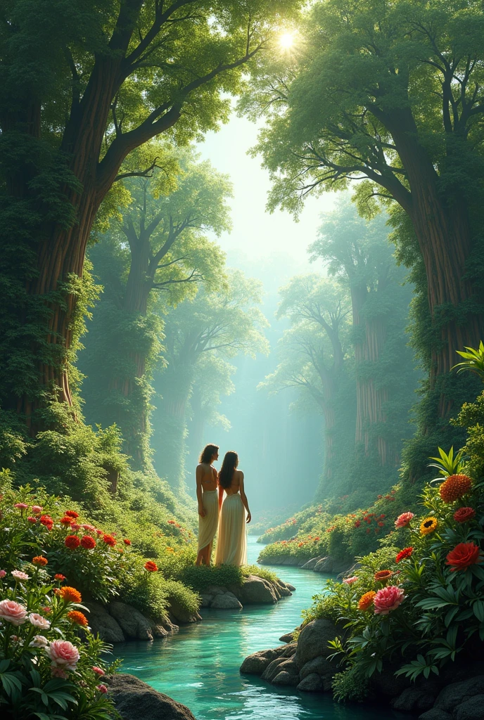 Make the Garden of Eden according to the Bible