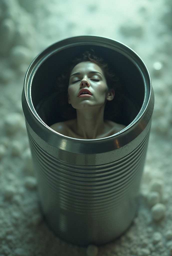 Young woman lying inside bath tub half submerged in blood, in a old abandoned warehouse, bath tub in old abandoned warehouse, abandoned, cinematic lighting, 8k