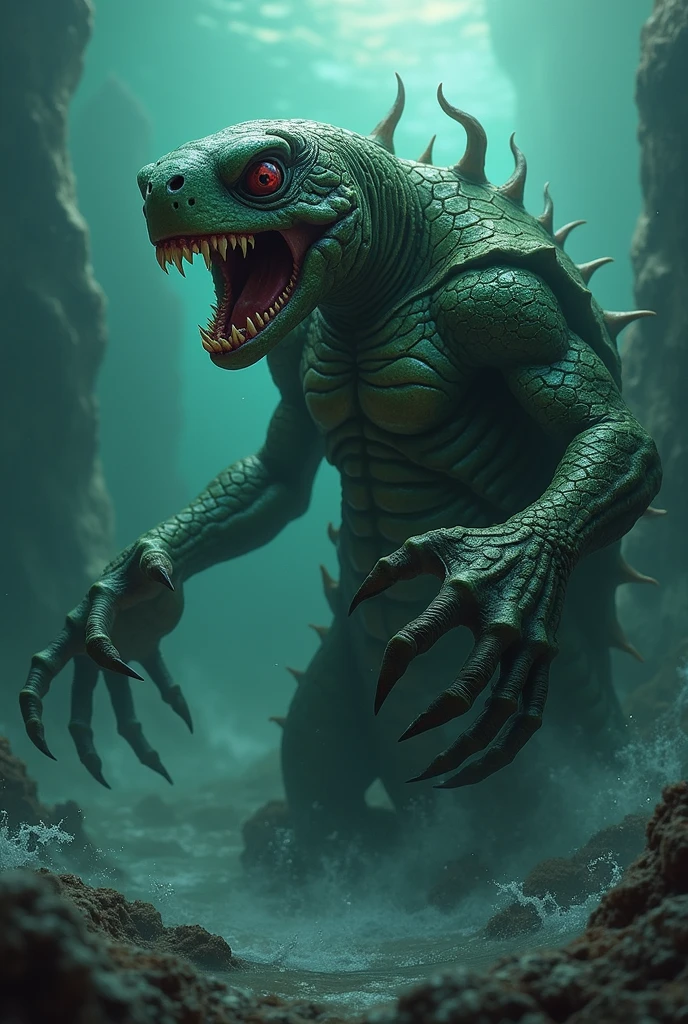 Creature from the black lagoon, Boris Groh art style