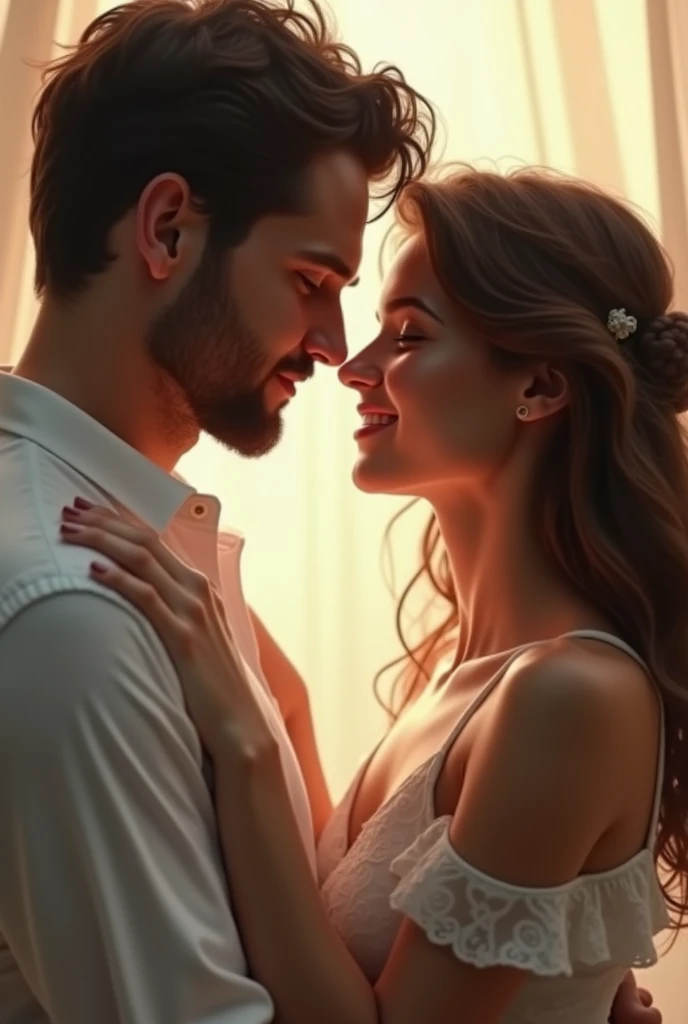 Couple close-up,romantic movie shots,(movie lighting:1.5),romantic movie scene,romantic movie special effects,romantic movie atmosphere,romantic movie effect,romantic movie shots,romantic movie scene,romantic movie special effects,romantic atmosphere,romantic effect