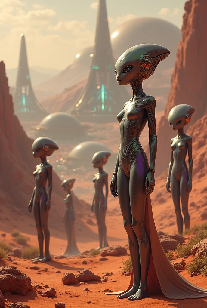 A bunch of plant aliens (sexy women themed after vegetables), captive human bound and gagged (scantily clad busty women, hot ugly), aliens discussing evolution, in space, hyper detailed, cinematic lighting, dramatic composition, vibrant colors, award winning digital art, concept art, unreal engine, 8k, ray tracing, volumetric fog, depth of field