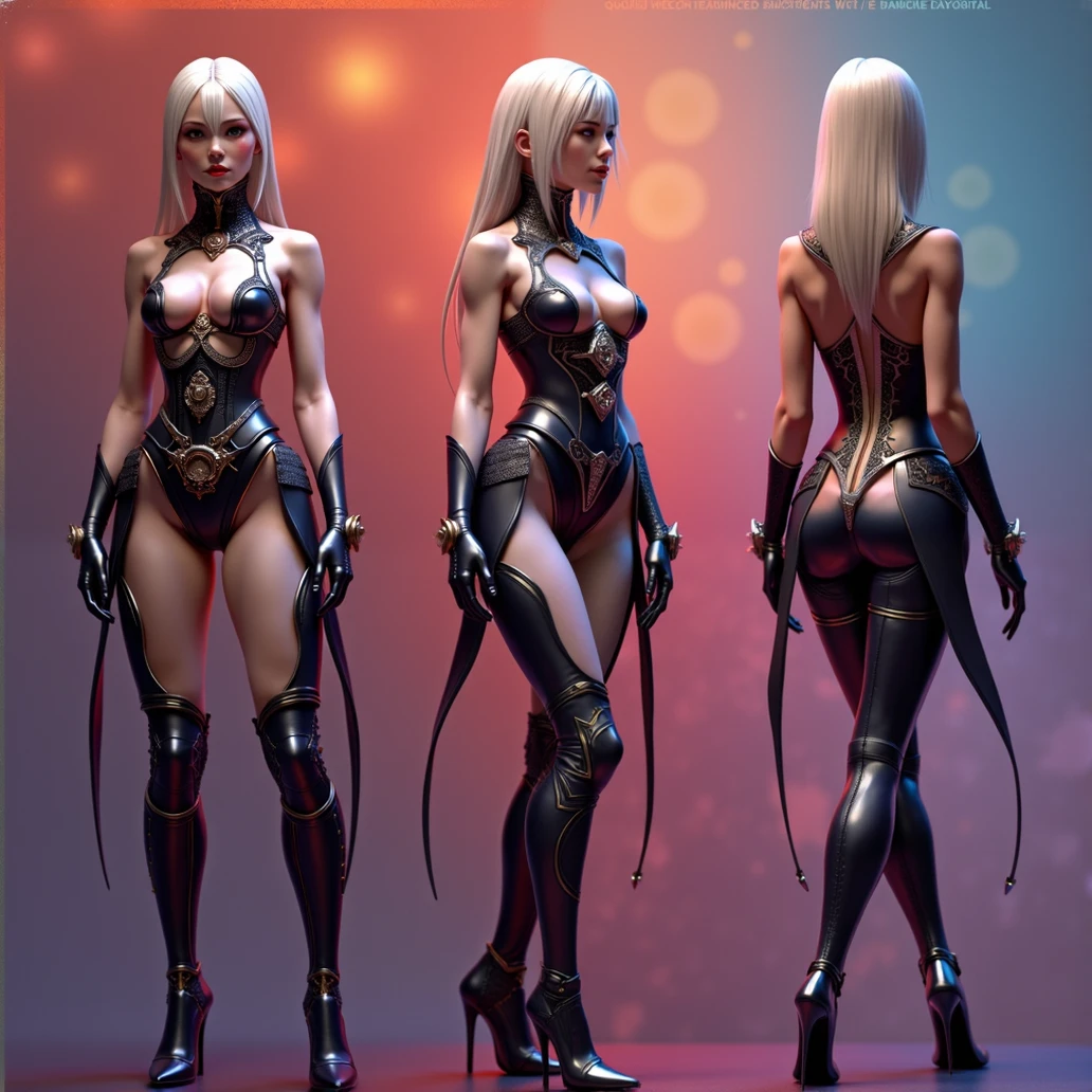 Anime - Chinese goddess standing in golden illusory space in sexy hanfu and bikini cape，wearing in stocking，High-heeledshoes，walking towards viewer，seductive anime girls，Sexy ancient goddess，full body detailing，（1.4），（Long legs 1.1），[ 4 K digital art ]!,Smooth anime CG art，Female action anime girl，shiny white skin，Full body luxury，SFW version，full body pose，the perfect body，18 forbidden