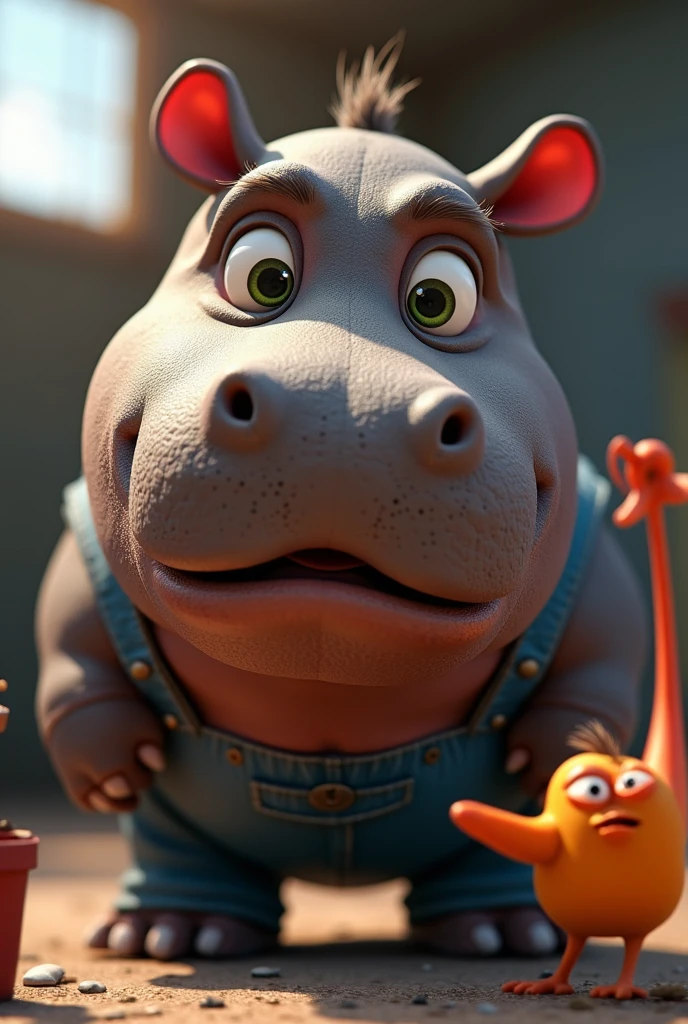 Gloria the Hippo (Madagascar): Make a chunky hippo bracelet with Gloria's cheerful expression, featuring glossy finishes to mimic her smooth skin.