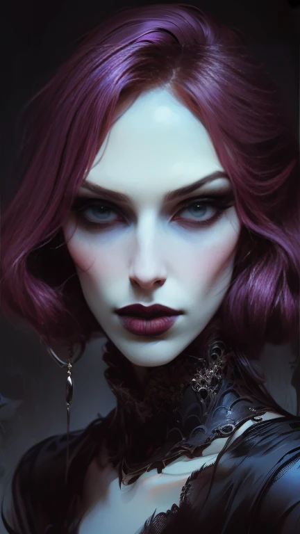 snow girl, masterpiece, black lipstick, red eyebrows:1.5, Red hair,naked tits covered in cum, red haircut, black eyeliner, Nose Piercing, Best quality,award-winning, dent in the skin, freckles, full length