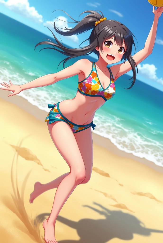 anime girl in a swim suit in a pool with a leaf on her head, wet swimsuit, realistic bikini, is wearing a swimsuit, swimsuit, oppai, smooth anime cg art, bathing suit, seductive anime girl, asuka suit under clothes!, nami one piece, pixiv 3dcg, rin, shiny wet skin!!, splash art anime , jpn idol,1girl,dynamic pose,beach,swimwear, looking at viewer, thick eyebrows, laughing,(One lady)、(​masterpiece)、(best qualtiy)、(ultra-detailliert)、(a high chroma)、(CG Illustration)、((Full Angle))、Female, 、Delicate beautiful face、(red blush)、(Wavy long hair、Dark blonde hair)、(dishevled hair)、((Shoulder top))、See-through clothes:1.3、((Black stockings))、(Pink lace panties)、(Dark blue pleated skirt)、(teats)、breasts of medium size,、((turned around))、(Woman sitting on the floor)、The best lighting、simple background、Anime girl in bikini standing on the beach with palm trees, Wallpaper Anime Blue Water, 4k Race Manga wallpaper, anime moe art style, Anime! 4K, Anime! 4 k, Seductive anime dick girl, Anime wallpapers in 4K, ultra hd anime wallpaper, realistic bikini, marin kitagawa fanart, [ Digital Art in 4K ]!!, Ecchi anime style, Anime girl sitting on bed with arms crossed, an anime drawing by Jin Homura, pixiv, shin hanga, anime moe art style, Cute anime girl, marin kitagawa fanart, small curvy , akebi komichi, Anime Best Girl, Anime visuals of cute girls, young anime girl, an anime girl, pretty anime girl, Anime Girl, ighly detailed、​masterpiece、top-quality、Ultra-high decomposition energy A、8K High Resolution、Photogenic clarity、A detailed eye、Gradation、perfect anatomy body proportions ,hard disk、nffsw (English) ,Nikon Z9 80mm Lens , masutepiece、Model Standing、Light blue panties made of lace material、White tight t-shirt、The dress is made of white lace material(((Show me all my panties)))、(((The skirt is definitely worn)))、(((Lift skirt hem)))、panties focus、too bright natural light、Sunshine、Detailed lace panty pattern、Ordinary panties、(((while standing, Lift your skirt to show