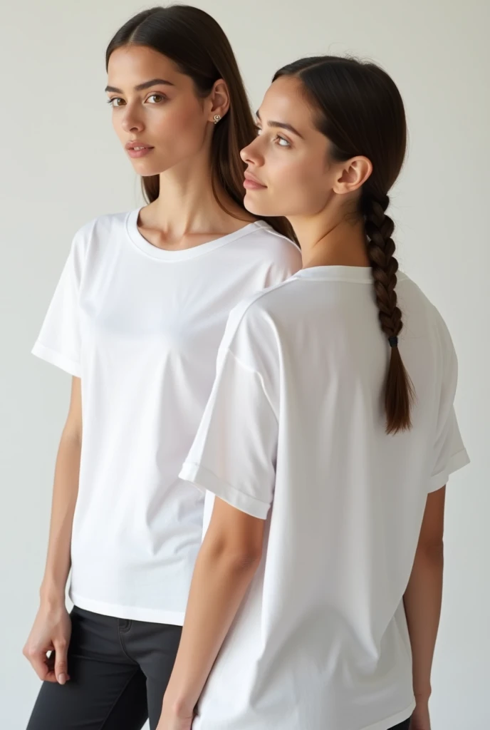 A picture for the women long T-shirt combo offer without man