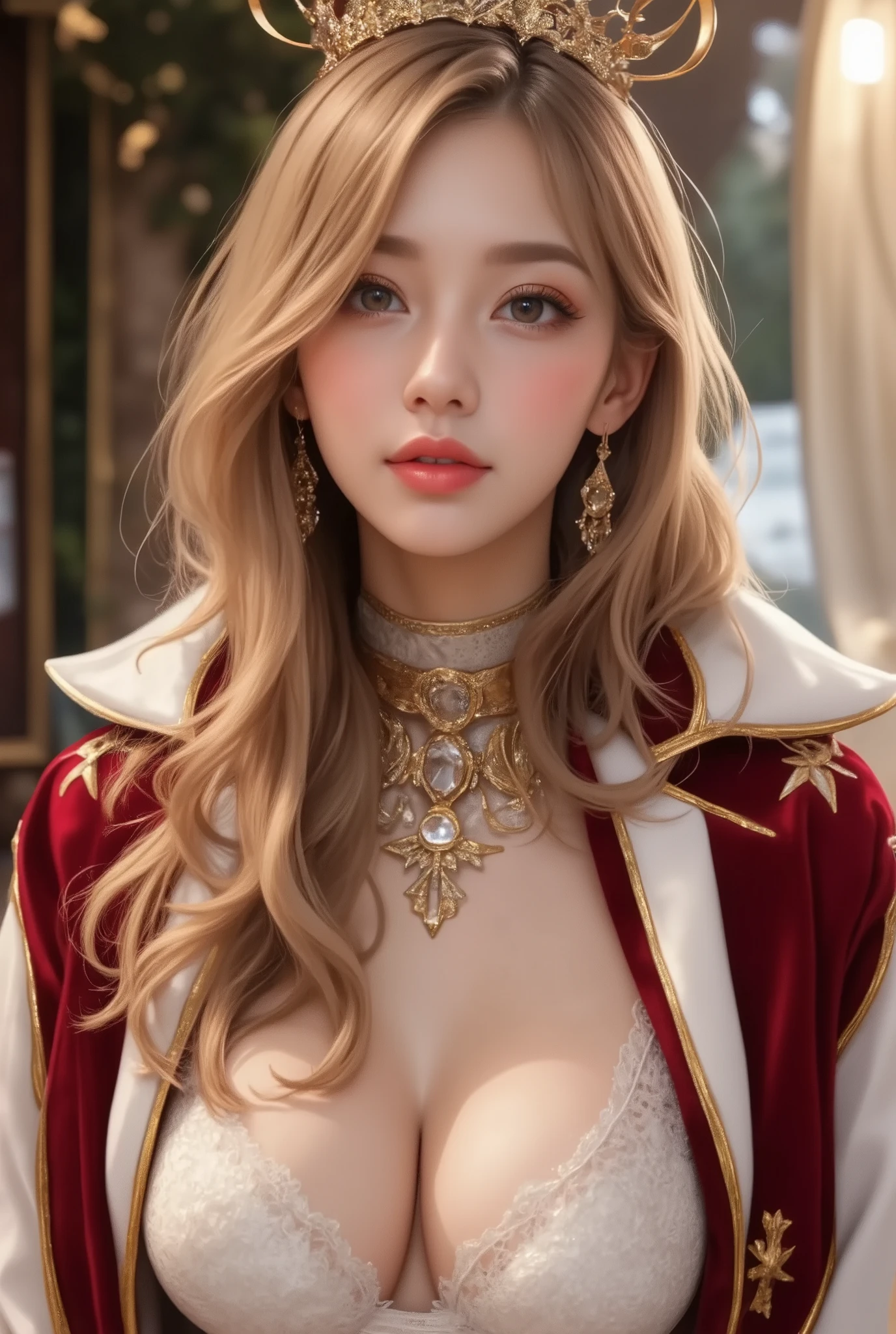  (ultra detailed, absolutely resolution, best quality:1.3), 2.5D, delicate and dynamic, shading effects, hyper realistic, artistic photography,, (full body view:1.4), close up of a long blond haired woman, christmas costume, Inspired by Magali Villeneuve, fantasy art portrait  , fantasy portrait  art, detailed matte fantasy portrait , Alice x. open, fantasy portrait , epic fantasy art portrait  , beautiful fantasy art portrait  , Magali Villeneuve,  Graphic Artist Magali Villeneuve, Fantasy genre portrait ,  epic fantasy digital art style 