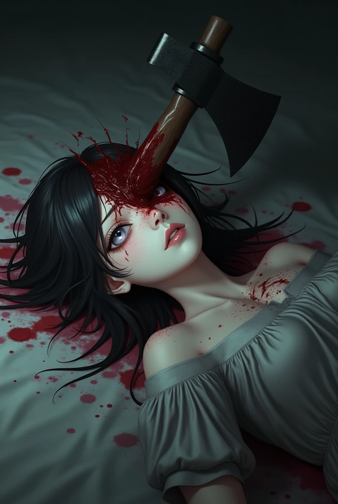 Distorting your beautiful face、With tears and a runny nose、With blood dripping from his limbs、While leaking urine and love juice from the lower mouth