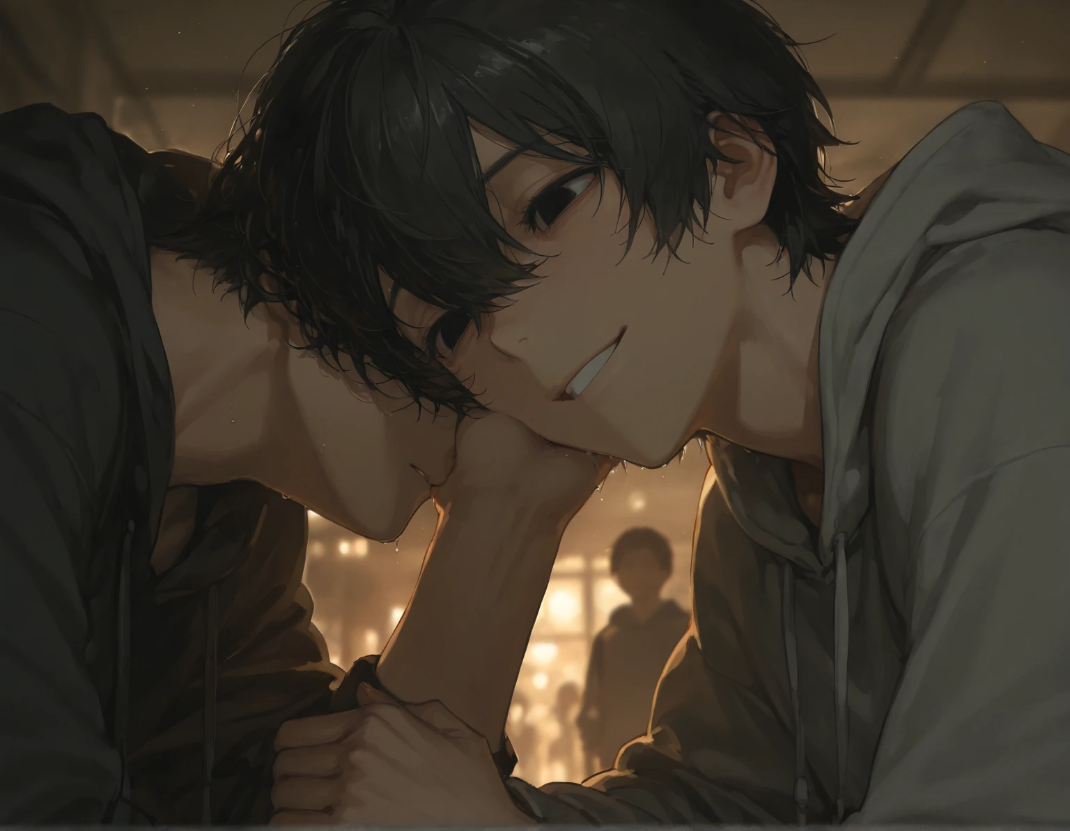 ((Large amount of semen、Intense 、Dripping Semen、))