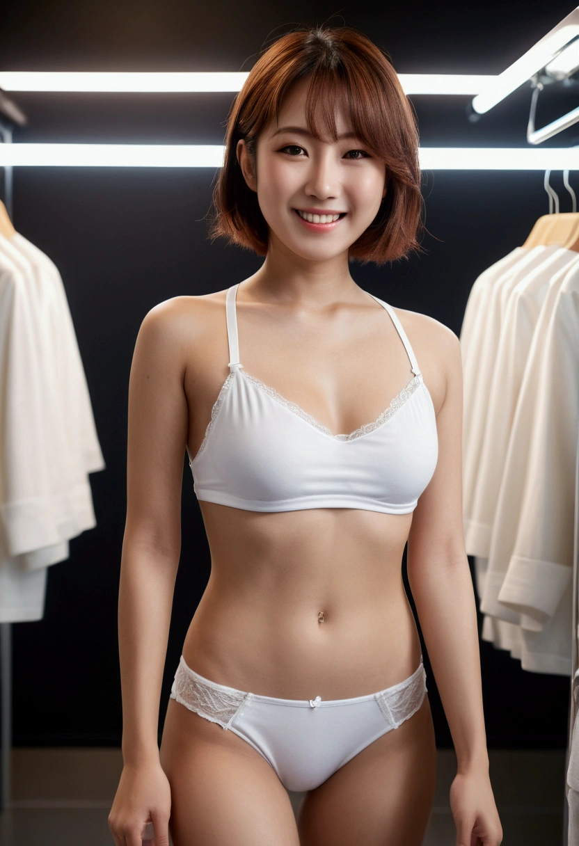 Yellow bra、Yellow panties