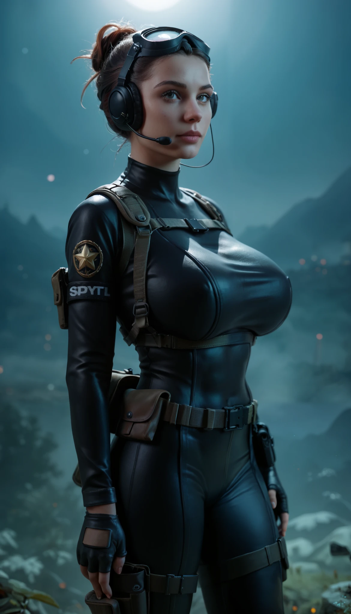One Girl, chest, Covered face, Curvy, huge chest, humanoid robot, Claw hands, Joint, No mouth, can'I can not stand it, robot, robot Joint, Shiny, Shiny skin, Simple Background, alone, thick Thighs, Thighs, White Background, Huge Ass, robot, humanoid robot, robot girl, Blushing, Sexy pose, (In a seated position), (Spread your legs),