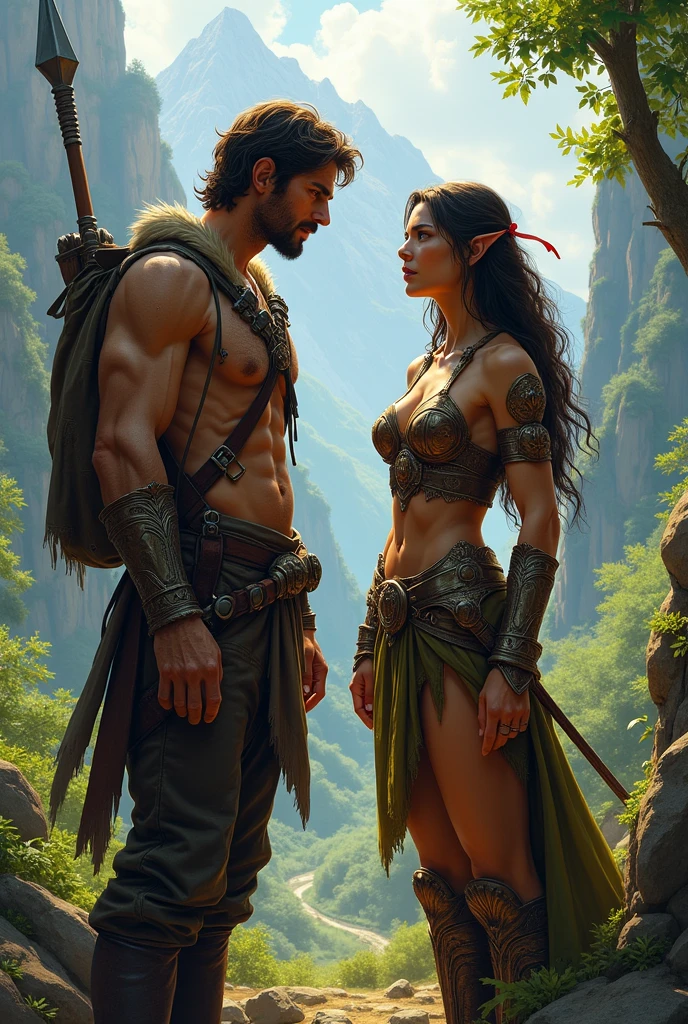 One rugged couples boy and girl name with sarmini deva 

