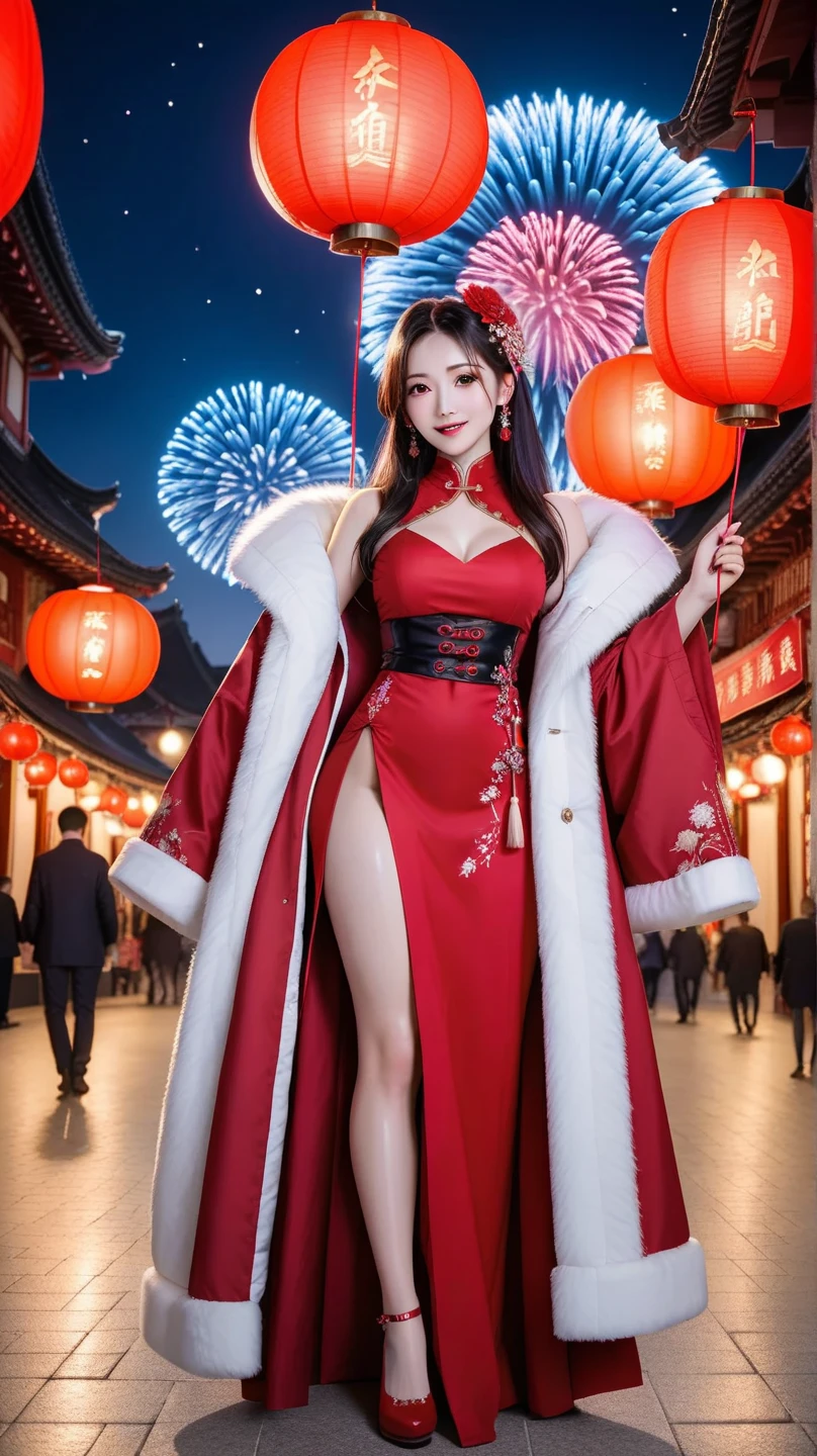 fusion of china dress and bikini