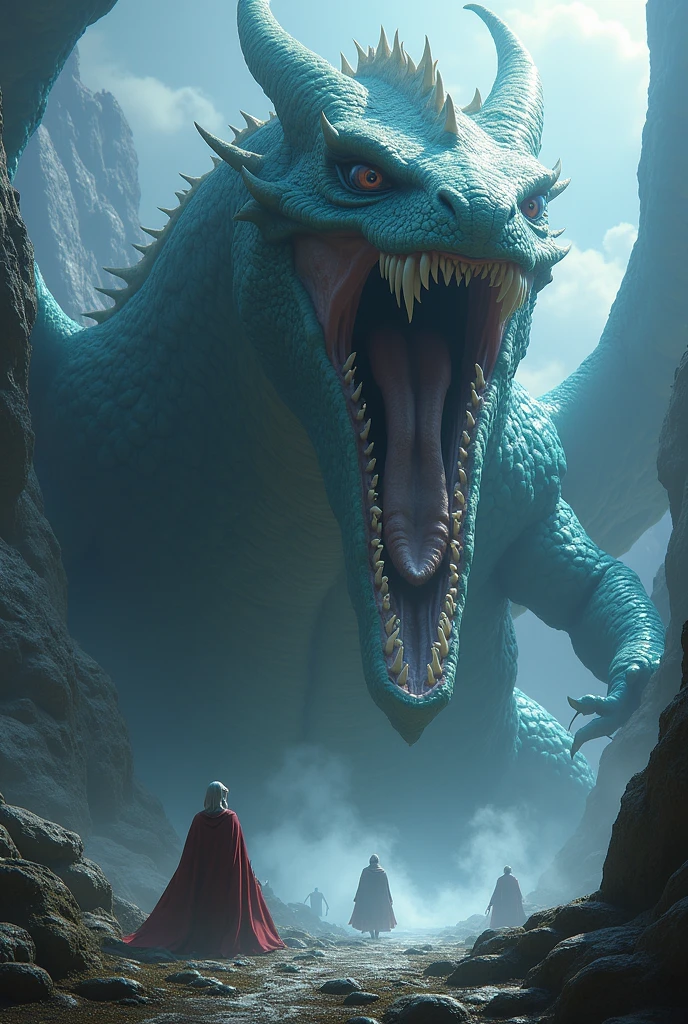 The Dragon Guards :

Monstres : 
Esprits Sonores (pv : 300, Damage : 40, Dodge : 60%)

only one guard who uses sound magic