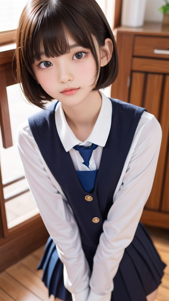 (Raw photo:1.2)、(Photo Real、:1.4)、a beautiful detailed girl、extremely detailed eye and face、beatiful detailed eyes、ridiculous、Incredibly ridiculous、huge filesize、ultra-detailliert、hight resolution、A highly detailed、top-quality、 masterpiece、、Chemomimi、((Japan Girls' High School Uniform))、illustratio、A highly detailed、UHQ、校服、8k wallpaper、magnifica、fine detailed、masterpiece、、top-quality、Highly detailed UHQ uniform 8k wallpapers、Light on the face、 电影灯光、 girl、((Panties))、((dynamicposes)) )、(camel's toe)、(half)、(panthyhose、、、、 )、(Sit with your legs bent at your knees))、 short-hair、short-hair、long neck、Ears out、bangss、big eye、eye lashes、cute little、a very cute、