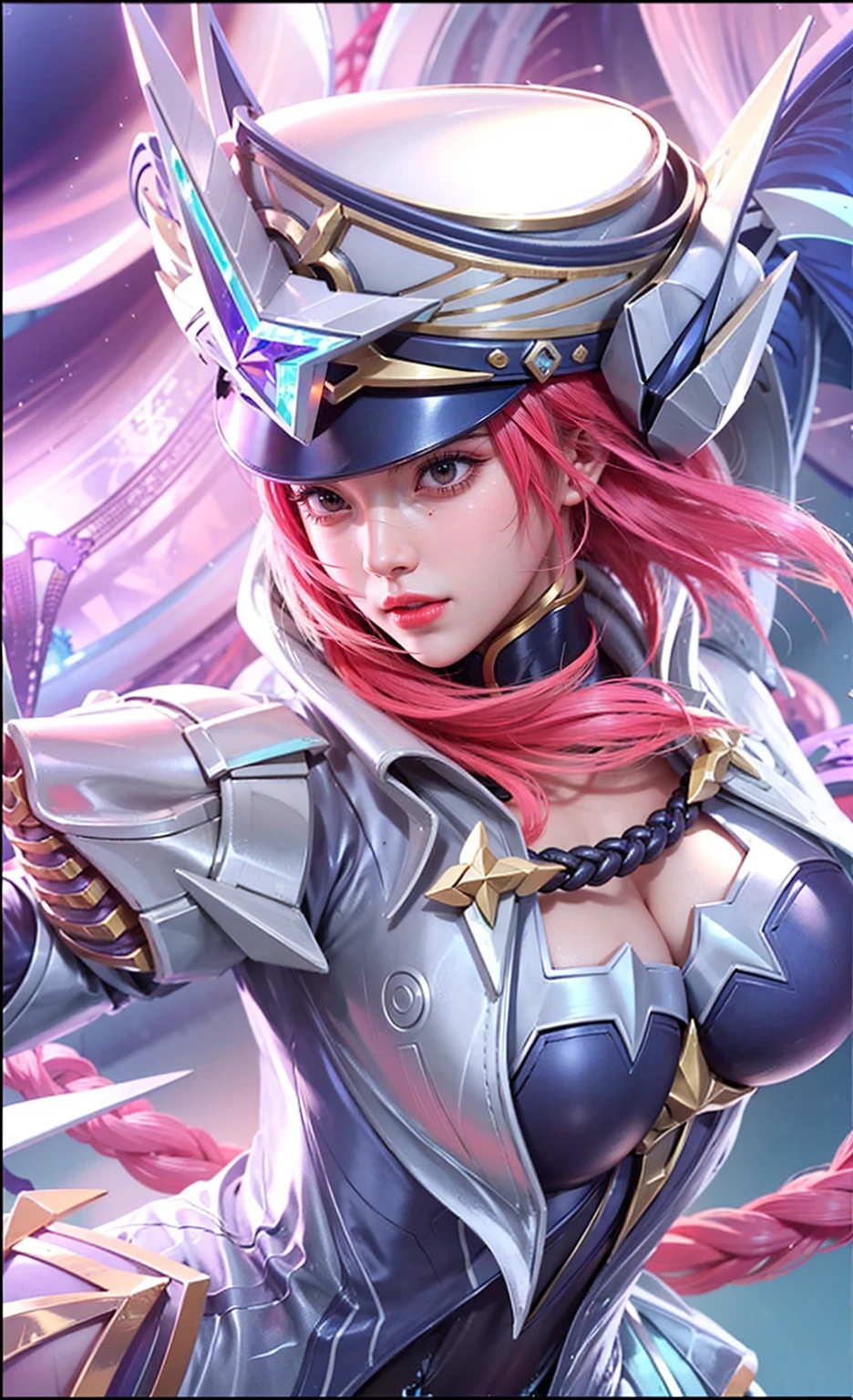 (8k, RAW photo, photorealistic:1.25) ,( lipgloss, eyelashes, gloss-face, glossy skin, best quality, ultra highres, depth of field, chromatic aberration, caustics, Broad lighting, natural shading,) looking at viewer with a serene and goddess-like happiness,big breast.