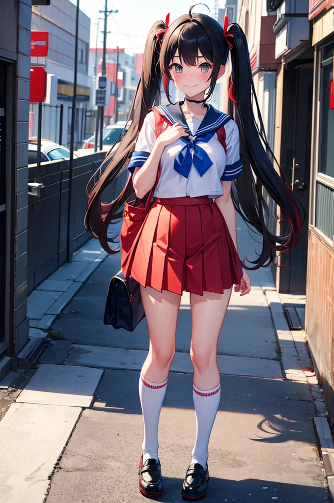 RAW image quality、8K分辨率、Ultra-detailed CG footage、1girl in, Asuna, bangss, , mid night, (Realistic Moon:1.4), red blush, espadrilles, Braids, (Thin Japan Uniform:1.4), breastsout, brown_Eyes, Closed_Mouth, clouds, Hair fluttering in the wind, natta, starrysky, milkyway, crosswalk, hair_Bland_Eyes, long_hair, up looking_で_viewer, mont, plein air, lake, skirt by the, Skysky, A smile, 独奏, thighs thighs thighs thighs, very_long_hair