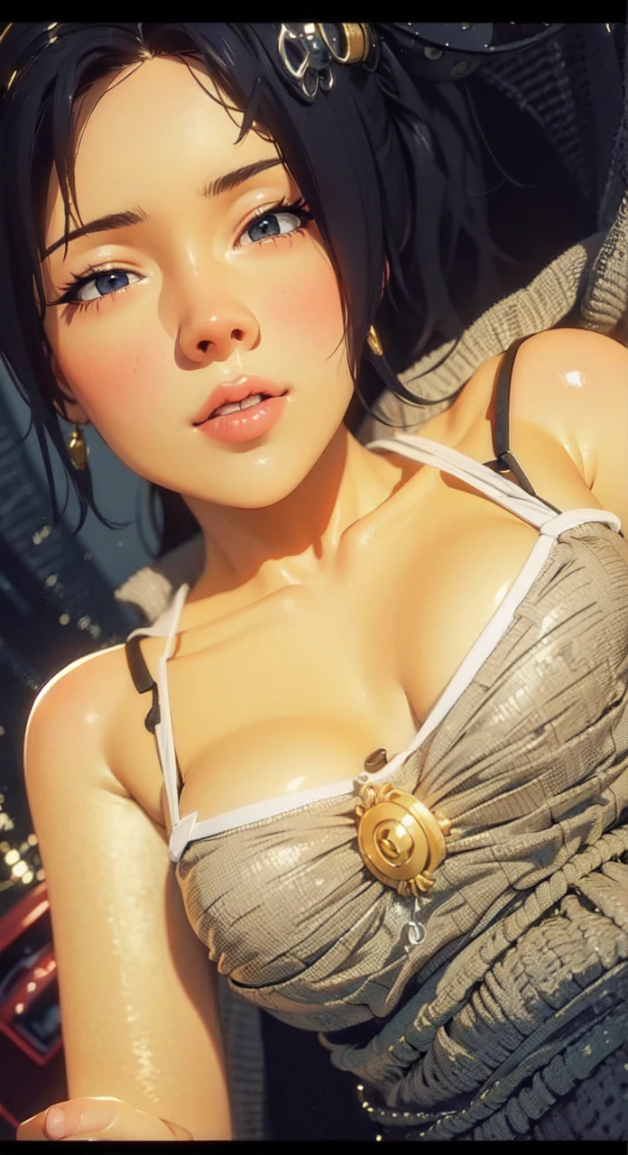 (masterpiece: 1.3), (Maximum resolution: 1.2), (Ultra HD TV: 1.2), Cinematic Light, 8K resolution, Detailed facial features , (Sharp focus: 1.2),Perfect Style, Beautiful Face, Acura, Anatomically correct, Highly detailed face and skin quality感, Beautiful Eyes,ThroughkBright Eyes, Natural Cheeks, Glowing Skin, (Glossy Lips: 1.4),、 (A 恥ful expression: 1.2),Highly detailed face and skin quality, Natural Cheeks, , Glossy Lips,Exposed cleavage、、、、Sparkly little earrings and necklace、、Drenched in sweat、 woman,1 person、 first class cabin、On the bed(Put your back on the bed, Lying down in bed, Lying down in bedいる, Lying down,Bend your knees )、、Blue-gray eyes、Green-gray eyes,(China dress:1.4)、、、Masturbate、Beautiful nipples exposed、Soft Breasts、Healthy legs、Bare thighs、lean on the sofa with your knees raised、露出したwoman器、nude crotch,nude hip,nude legs