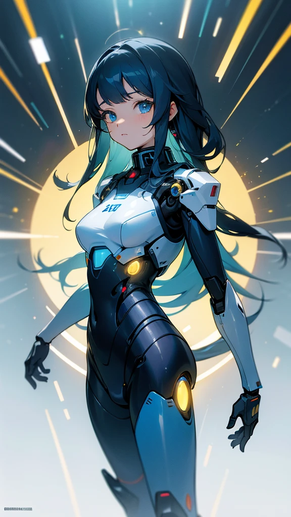 (1girl:1.4) beautiful, perfect eyes, perfect face, perfect lighting, 1girl, long black hair, (small breasts:1.5) medium hips, sci-fi bodysuit, neutral expression, absurdres, [perfect shadows and lighting] detailed background, incredible high-key lighting, rich colors, cyberpunk background, accurate, anatomically correct (masterpiece:1.3) ultra detailed illustration, (best quality:1.3), textured skin, high details, award winning, highres, UHD, UHD, UHD, UHD, UHD, award winning, highres