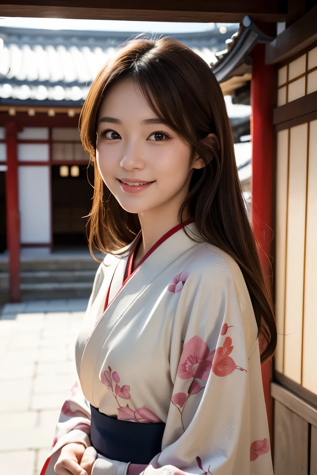 masterpiece,Highest quality,wonderful,(Mature Woman:1),(Mature Woman:1.3), (50歳のMature Woman.1.3)(((Very large breasts)))、(((Big big boobs)))、(((Big big cleavage)))、【(((Chubby body type)))】、{Japanese countryside(Rice field footpath)}、Cute Smile、Well-tanned skin、Delicate and precise skin texture、(Plump figure)、disheveled brown hair、Japanese women、(Big Ass)、Thick thighs、Bright red lips、Thick upper arms、Wearing an old yukata with a sober color、
