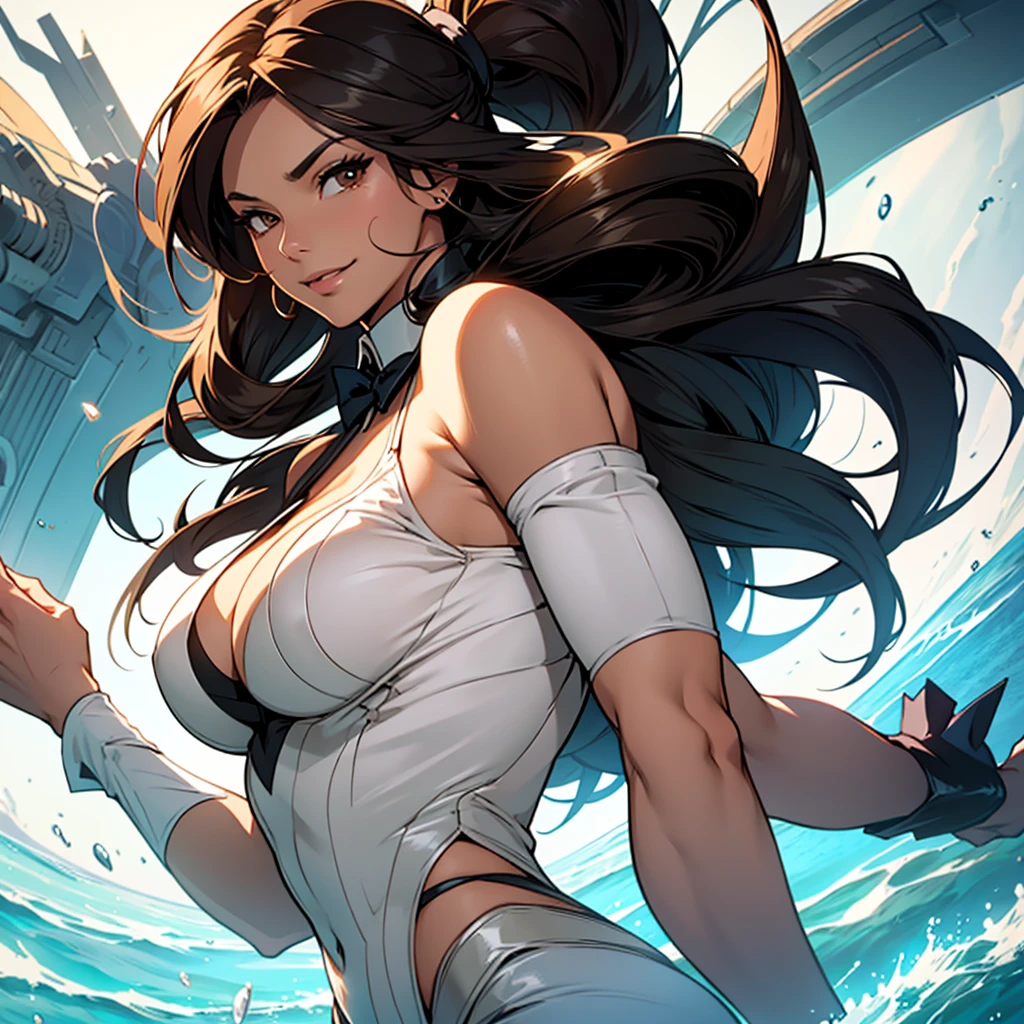 hair flaps massive hair long hair black hair onyx pale skin yellow eyes huge muscles huge breasts sad sad angry sad girl blue silk blue silk silk sad pale blue silk sad blue silk blue blue silk dark atmosphere