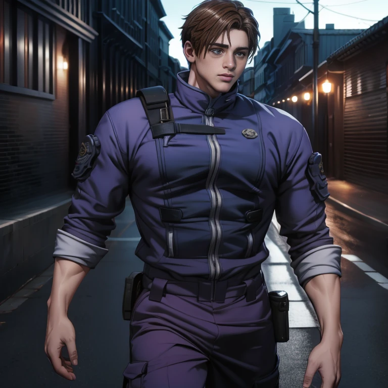 (High resolution CG), ( top quality ), (High resolution CG), ( top quality ), Backstreets,. Kennedy, SWAT Clothing,         beautiful and charming young man,     muscular and tight   ,