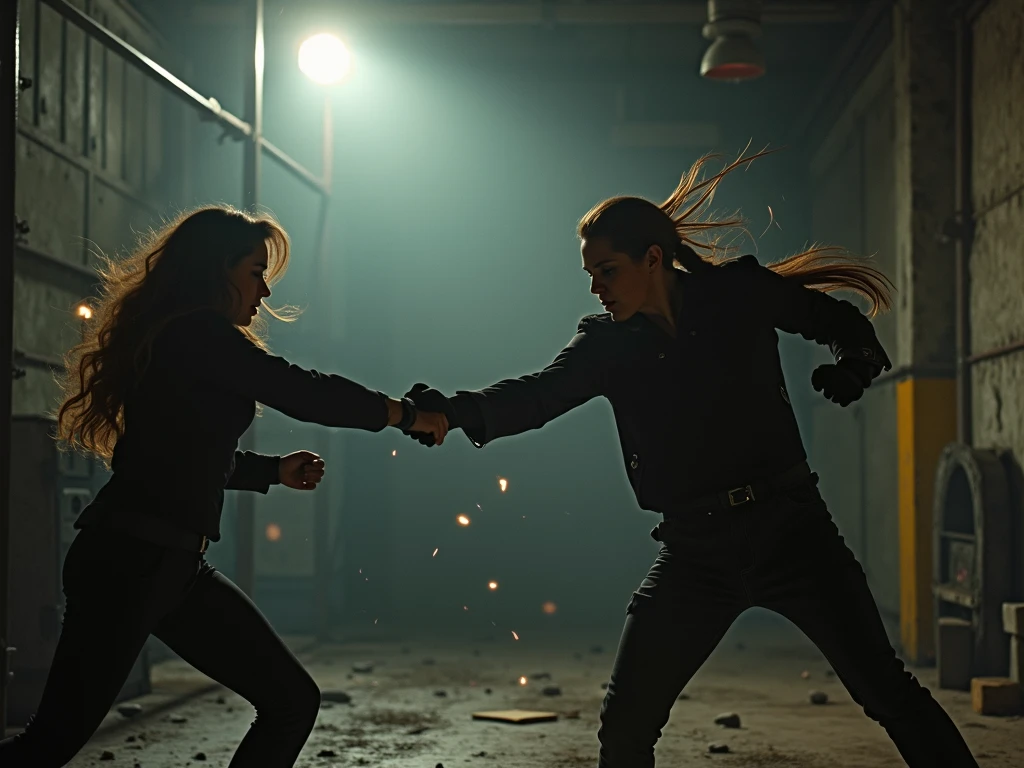 male woman fight quarrel