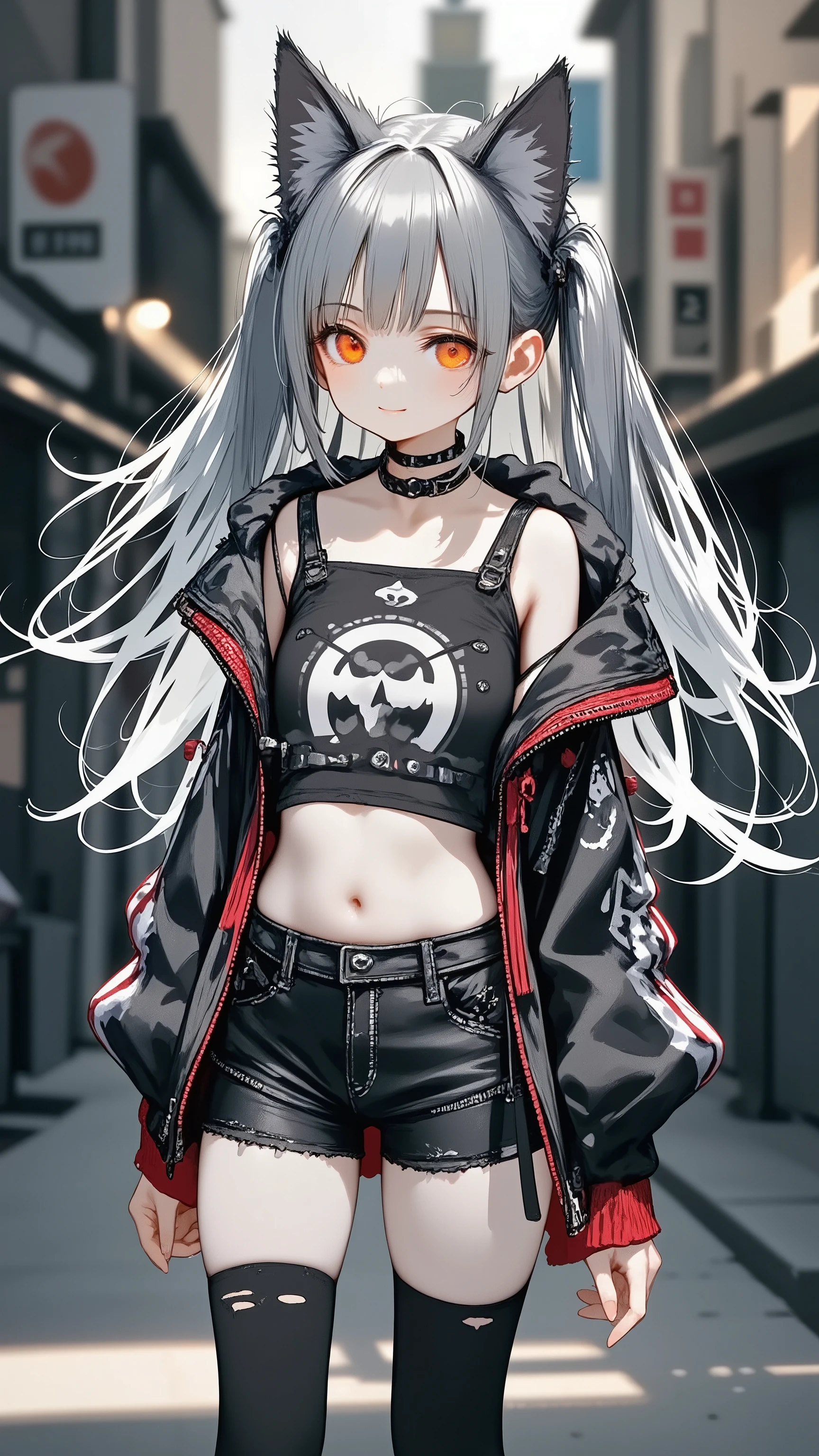 ((( bright color:1.7、 Light colorの pastel colors that eliminate shine :1.7)))、( top quality 、masterpiece、   very detailed、   One Girl   、   cute face、Silky Short Blonde、((( Gray Hair、 very long hair)))、Yellow Eyes、 knees、   Gothic Fashion、   very detailed目、Small red cheeks and nose、   cute face、Light color:1.7、  pastel colors that eliminate shine :1.7