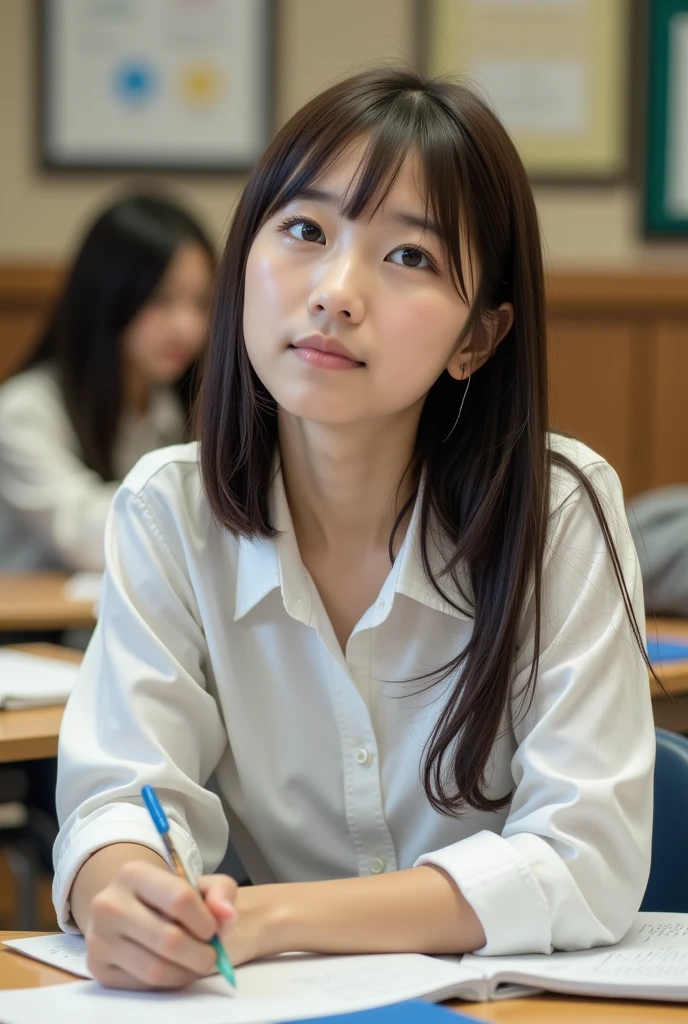 masutepiece、top-quality、Lots of perfect cute 14 year old schoolgirls taking chemistry lab classes, japanes、You guys all seduce viewers、View here、Reminiscent face、Wearing a research lab coat naked、Random Body, Poses to show off, Hair tied back、Department of Chemistry、Fluorescent Lighting、Sudden sexual provocation out of place、Overwhelming sex appeal