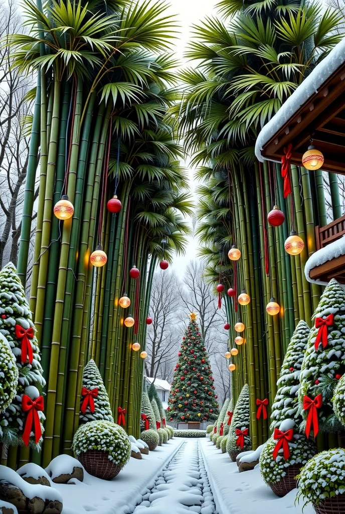 Bamboo Christmas