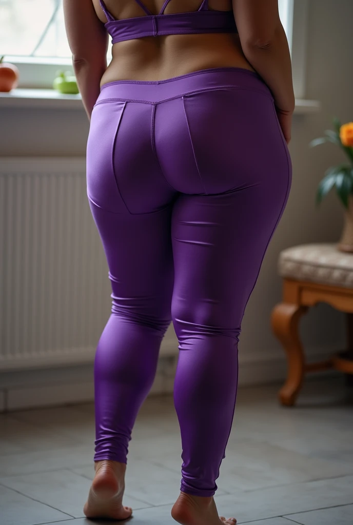 A female soldier，比基尼，Thick purple pantyhose，Bright purple stockings，Purple stockings，Purple hips wrapped socks,Cocked buttocks，huge tit，Super detail，hyper HD,A high resolution,1080p,Anatomically correct，ccurate，Physical coordination，Photo portrait，slender thigh，Best quality, Masterpiece, 超A high resolution, RAW photo, Beautiful and aesthetic,deepshadow, (Photorealistic:1.4), full-body composition, Striking perspective