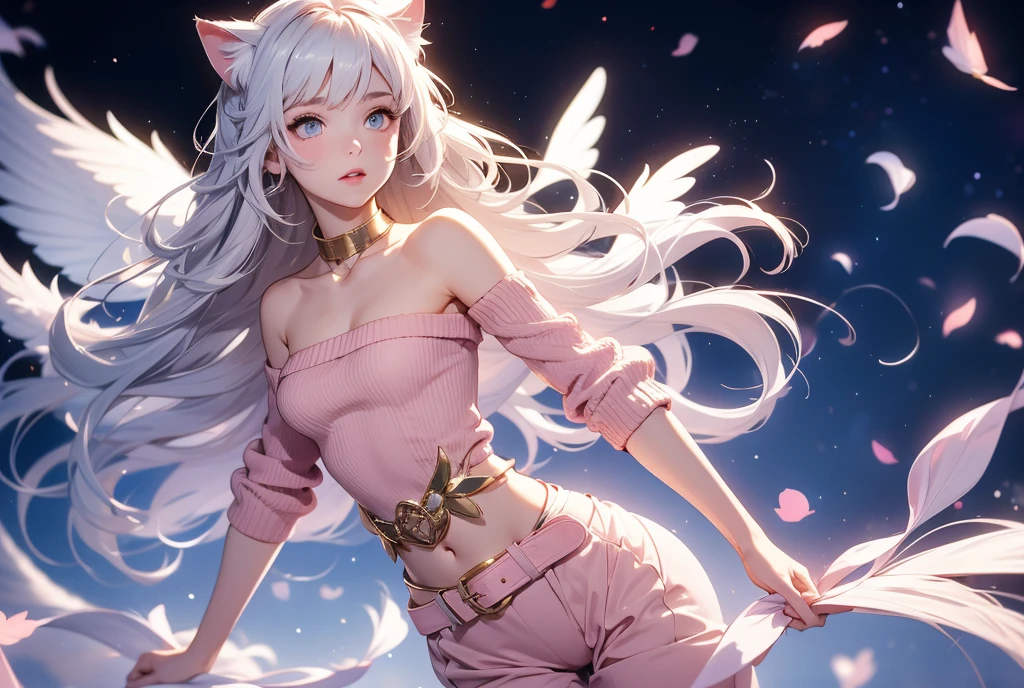 Wife, animal ears, breast dripping milk, legs spread --auto --s2
