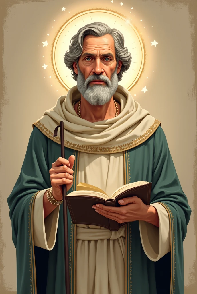 Vectorized image of Saint Jude Thaddeus