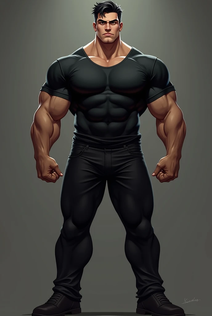 Illustration of a man 180cm tall