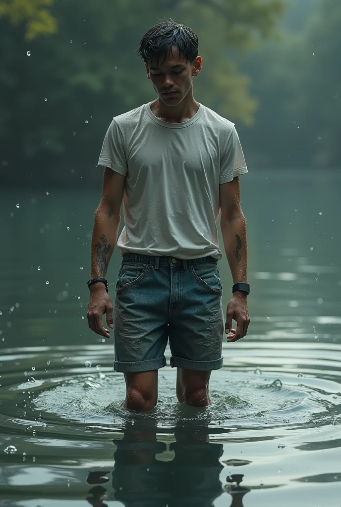portrait of modern day Jesus, cinematic lighting, depth of field, bokeh, realism, photorealistic, hyperrealism, professional photography, uhd, dslr, hdr,18 year old
