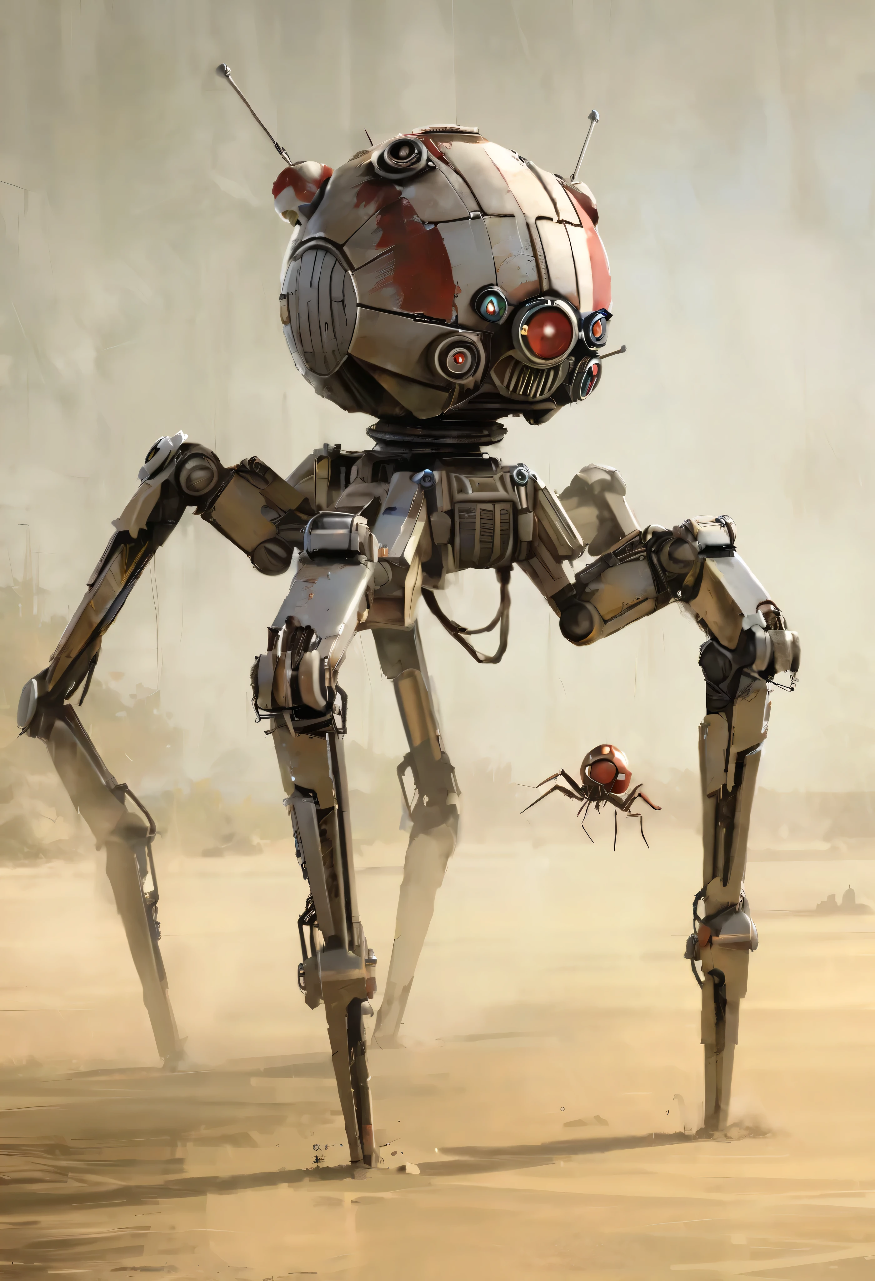 star wars war droid in spider form