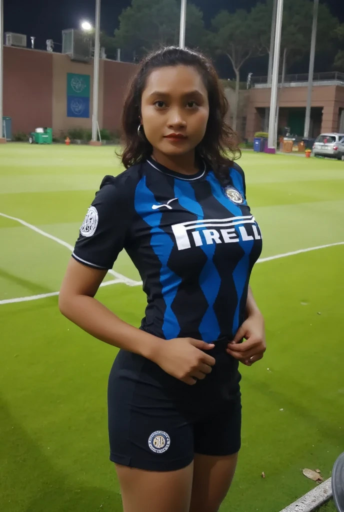 1girl, sozinho, corpo todo, corpo inteiro, (melhor qualidade), (obra-prima: 1.1), corpo inteiro, Olhando_em_visualizador, dinamic angle, Uniforme escolar, majo