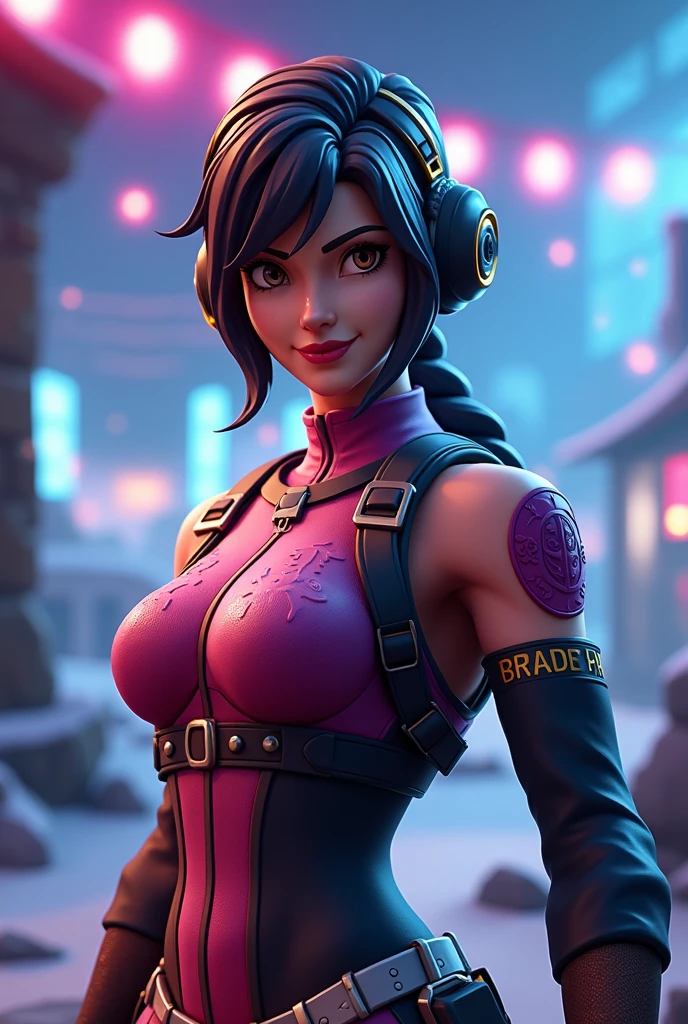 Fortune,low ponytail, green eyes, brown hair, braid,
purple shirt, tactical gear, gloves, pants, belt,
upper body, looking at viewer, smile, teeth, sitting,
secret base, happy, cleavage, from above,
(insanely detailed, beautiful detailed face, masterpiece, beautiful detailed eyes, best quality),
<lora:Fortune-10v3:0.8>