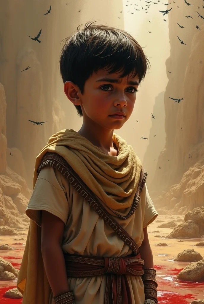 The Indian boy thar