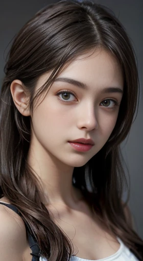 1girl, Joey, Best quality, masterpiece, ultra high res, (photorealistic:1.4), raw photo, offshoulder, in the dark, deep shadow, close-up,