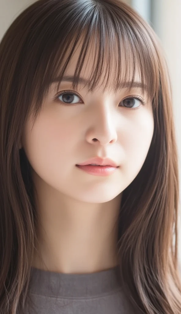 memory correction:2.55, Everything modern:1.66,  a picture of a cute Japanese woman, smile:1.78, 20 years old, Straightening oil, One Length Hair＆Hair Balm:1.55, (photo  realistic :1.4), (hyper  realistic :1.4), ( realistic :1.3), (  smoother lighting  :1.05), ( improves film lighting quality:0.9), 32K, 1 person,20 years oldの,  realistic  lighting, Backlight,  light hits your face,  ray tracing, ( bright light:1.2), (Improved quality:1.4), (Highest quality  realistic  textured skin:1.4), fine grain,  detailed face ,(smile:0), ( focus on facial close-ups:1.3), ( enhances the beauty of skin texture:1.1),(( Extremely Accurate Anatomy:1.0)), ( enhances the beauty of skin texture:1.1), Clean, glowing skin, mesh, thin:1.2, ( realistic :1.3),  realistic なライティング, (  smoother lighting  :1.05), 32K,  one Japanese woman , fine grain,  detailed face , ( film grain:1.1),( beautiful woman staring at camera :1.1),  high res,  Natural Look , Kind eyes, Improves hair quality, Delicate light and dark , Transparent muscles,  Graceful Posture,  beautiful eyes, Sharp details,  soft light reflection,  beautiful outline,  Delicate Skin Color , Thin hair , a picture of a cute Japanese woman,