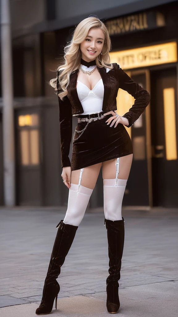 (Extremely normal body:2.0)office room:1 Elf beauty,flightattendantuniform,(ears of elf),Short silver-white hair,flightattendantuniform),Black short stockings,Black socks, Black socks,Translucent black socks,Platform heeled sandals,Normal feet , very detailed eyes and faces, Sharp pupils, realistic pupil, tack sharp focus, cinmatic lighting,full bodyesbian,Bigboobs,long leges,From the front side,dynamicposes,Normal posture,closeup of face