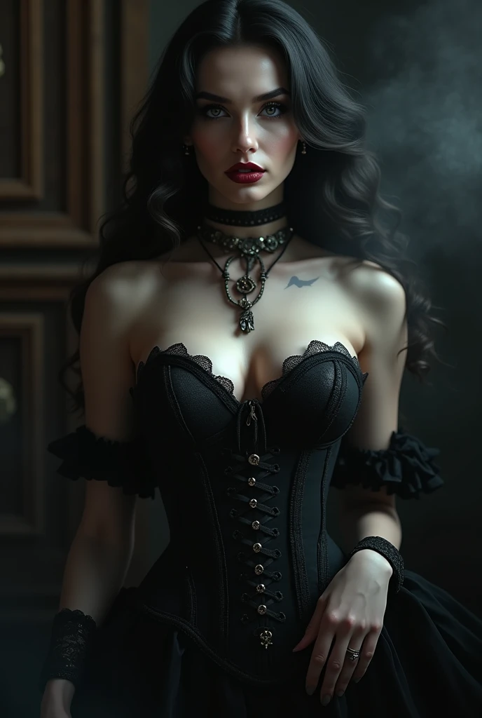 (best quality,4k,8k,highres,masterpiece:1.2),ultra-detailed,(realistic,photorealistic,photo-realistic:1.37),beautiful expressive eyes,long eyelashes,beautiful detailed lips,detailed hair and face,(She looks as if she is about to cry.),clean and flawless skin,(Very large breasts, big tits, oversized tits),Short hair,(Earrings, maid uniform),