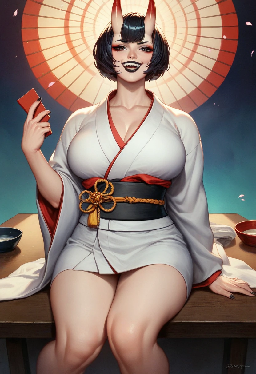 Umalinda warrior sexy, pretty face, Delicious Company, Alluring figure, Wearing a sexy open kimono. The artwork is created in a medium reminiscent of Japanese ink paintings....., 具有大胆的笔触和Monochromatic color palette. artist&#39;Masterful technique reveals the intensity and power of the image&#39;sense of presence，with the highest quality, Perfectly capture every detail with ultra-high resolution. Textures and intricate patterns on kimonos are rendered with extreme precision. Lighting is carefully designed，Enhance drama, Features deep shadows and subtle highlights. General, The artwork exudes elegance and power, Combining traditional Japanese aesthetics with a modern feel. Monochromatic color palette, Combine details, Create captivating and immersive experiences for your audience.