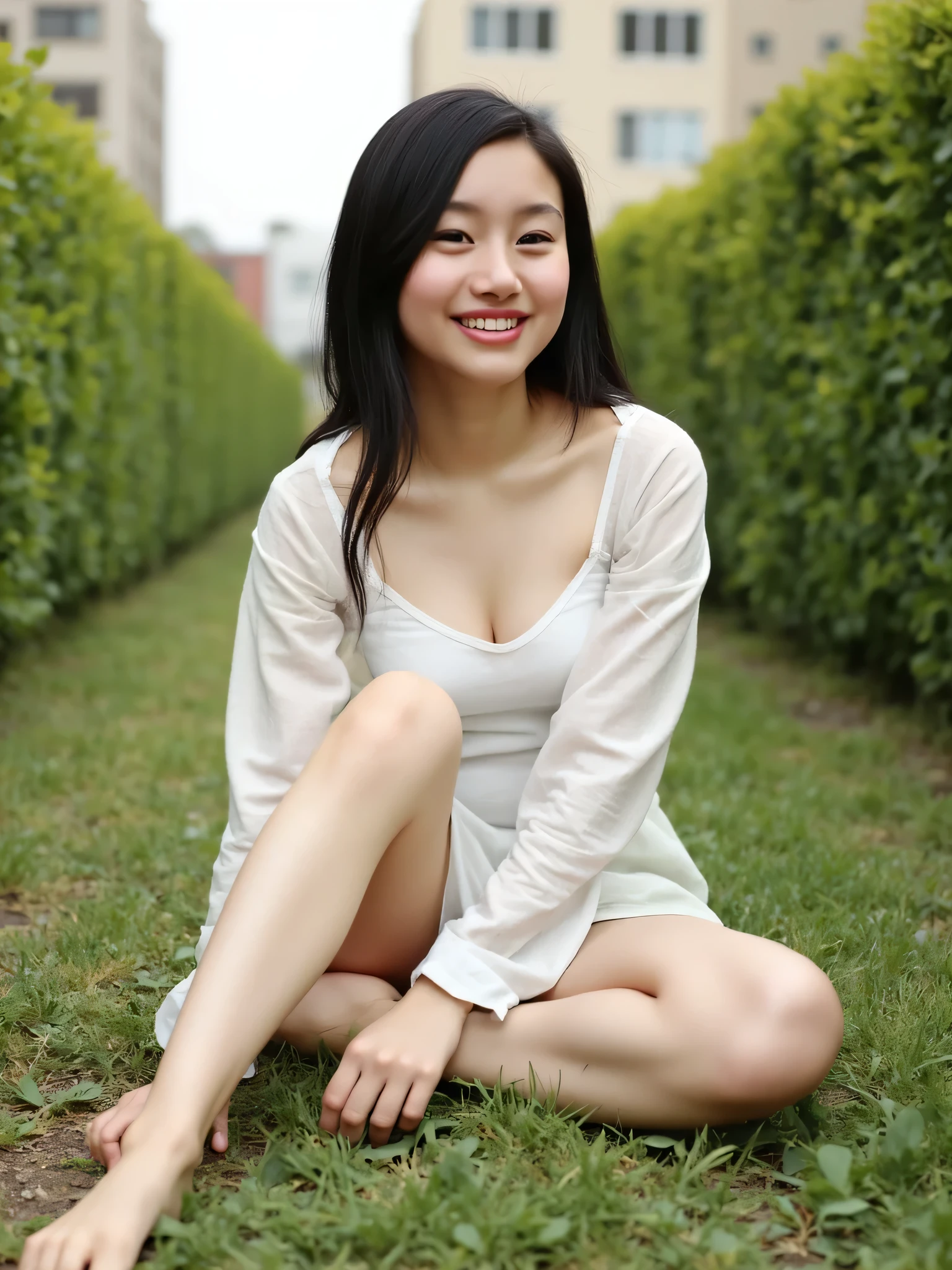 (Best Quality:1.4),(masterpiece:1.4),(Realistic:1.4),(Realistic:1.2),(超 high definition),( RAW photo:1.4),( high definition, very detailed:1.2),,{    cute smile１８yo }、{   I'm wearing a transparent white bra},{Chest }}, {Look at the top of your neck    }、 {{    The background is on top of a solid color }}}  、
